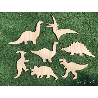 Set tô màu cho bé bằng Gỗ chủ đề Khủng Long