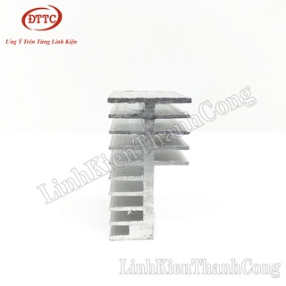 Nhôm Tản Nhiệt 2 Tầng 10 Cánh 110x32x58mm