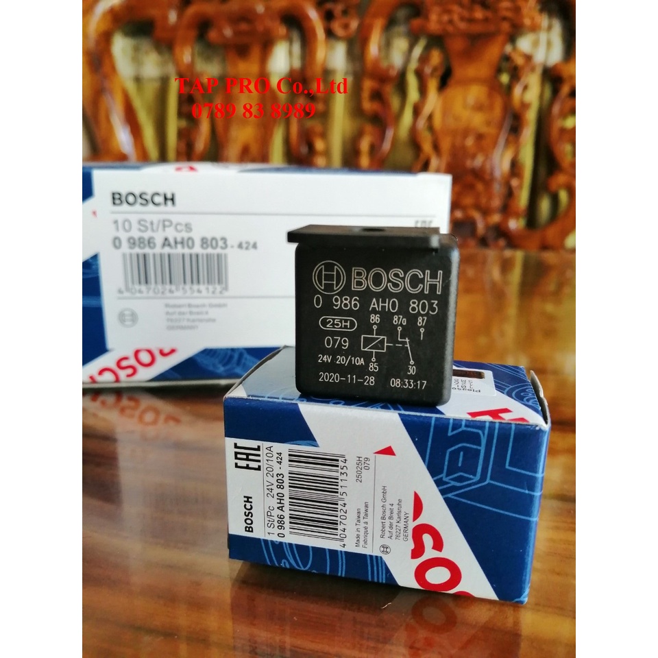 Relay ( Rờ le ) Bosch chính hãng 24V – 5 Chân
