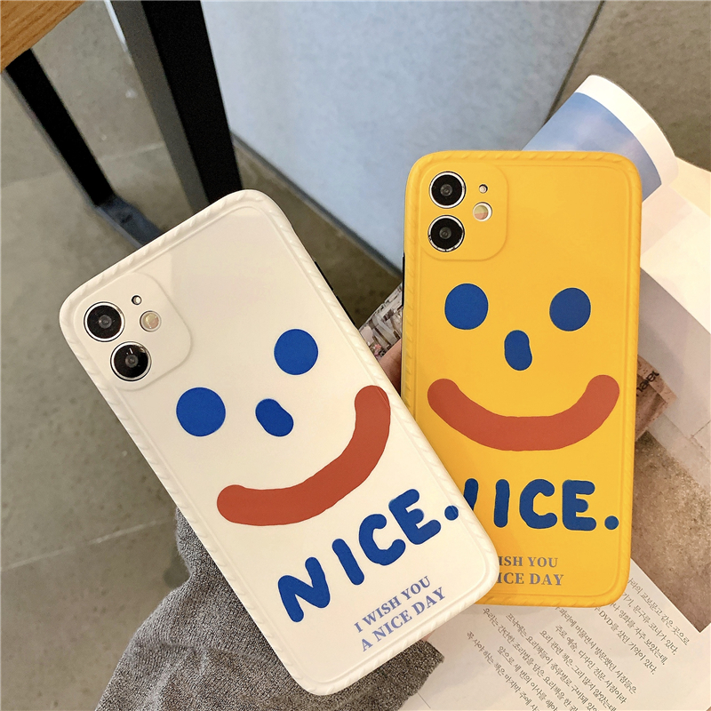 Hoạt Hình Ốp Điện Thoại In Hình Mặt Cười Cho Iphone 11 Pro / Max X / Xs / Xr / Se / 12 Pro Max | BigBuy360 - bigbuy360.vn
