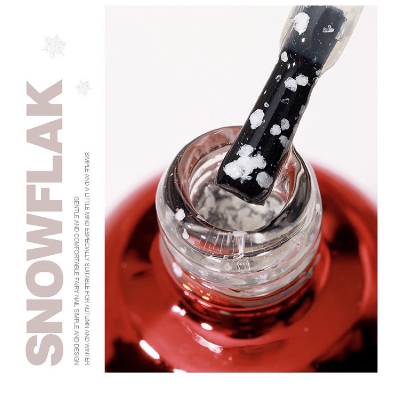 Sơn gel top bông tuyết dung tích 15ml