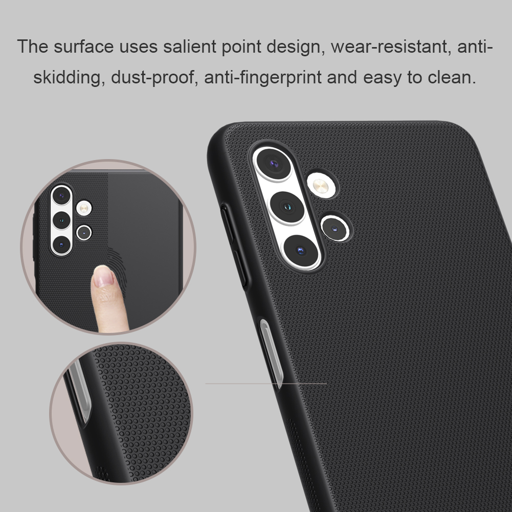 Ốp Điện Thoại Nillkin Super Frosted Shield Cho Samsung Galaxy A32 5G Bằng PC Cứng Chống Sốc Sang Trọng
