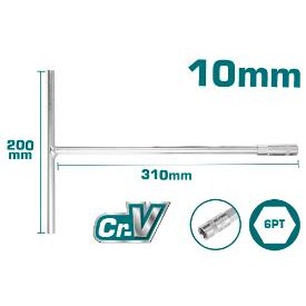 ĐỒ NGHỀ TOTAL Thanh vặn tay cầm T Total 8mm ~ 19mm