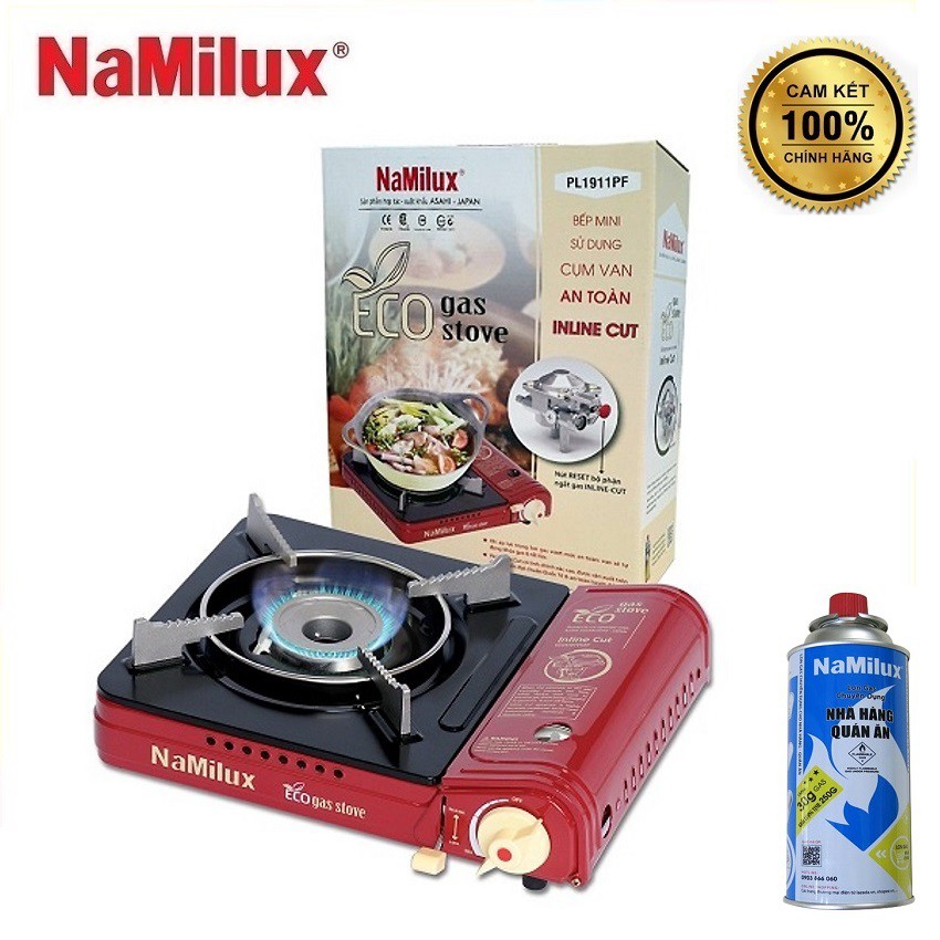 BẾP GAS MINI ECO PL1911PF NAMILUX DU LỊCH