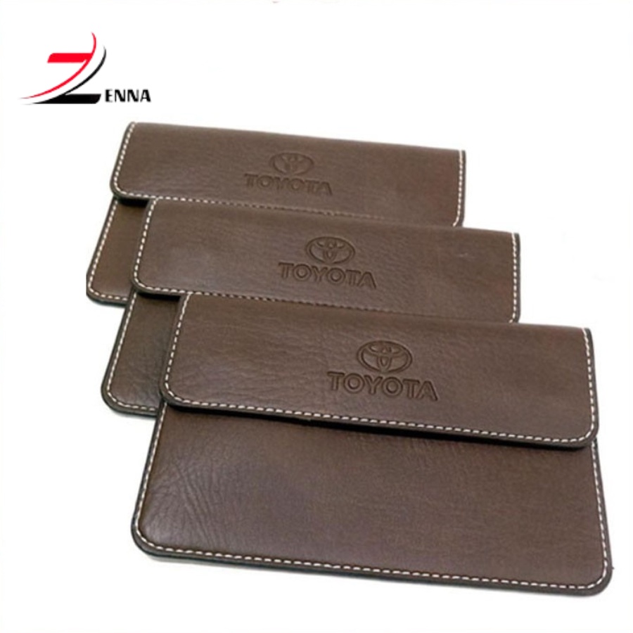 Ví Da Đăng Kiểm Đựng Giấy Tờ Xe Hơi Dập Logo (HÀNG LOẠI 1)