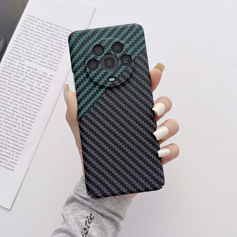 Ốp Lưng Sợi Cacbon Xước Bảo Vệ Cho Điện Thoại OPPO Find X6 / Pro