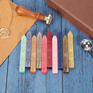 Thanh sáp đóng dấu kiểu cổ điển retro dùng trang trí thiệp cưới DIY