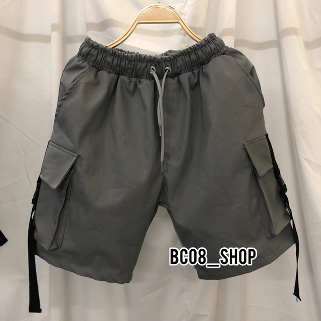 Quần Short Túi Hộp Unisex Chất vải Kaki Mềm co giãn cao cấp phong cách ulzzang BC043 | BigBuy360 - bigbuy360.vn