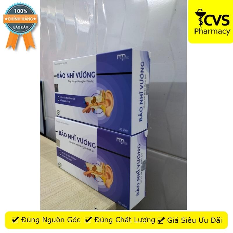 Bảo Nhĩ Vương (Hộp 30 Viên) - giúp cải thiện thính lực, giảm ù tai, nghe kém - CVS Pharmacy