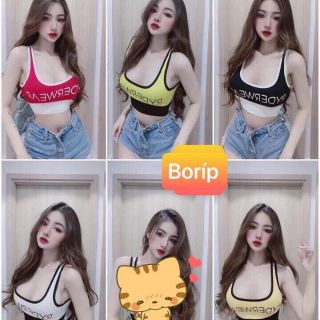 Áo ba lỗ croptop kèm hình thật