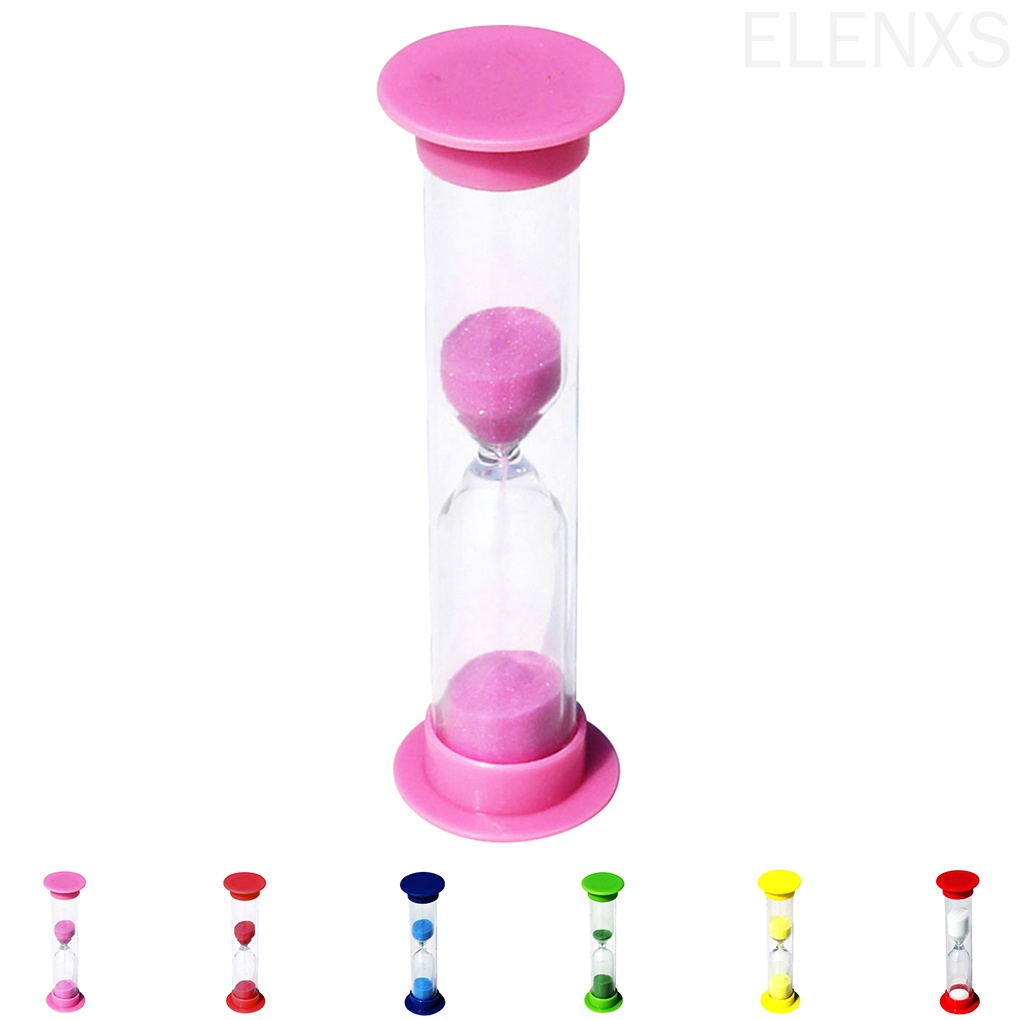 Đồng hồ cát thủy tinh nhiều màu 2 phút 120 giờ sáng tạo cho bé