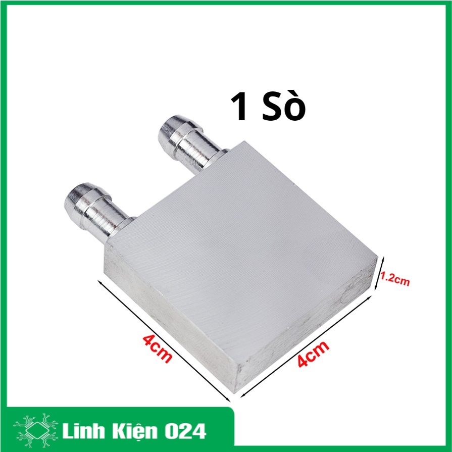Tản nhiệt nước cho sò nóng lạnh bằng dung dịch 1 sò/2 sò/ 3 sò/ 4 sò nhôm tinh khiết đủ loại