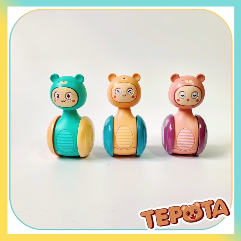 Con Lật Đật Đồ Chơi Biết Trượt Chớp Mắt Dễ Thương Phát Ra Tiếng Động Cho Bé LD01