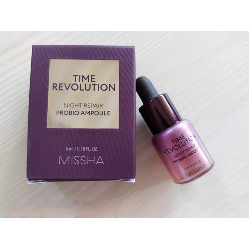 ❌❌❌Tinh chất Missha Time Revolution Night Repair Probio Ampoule m