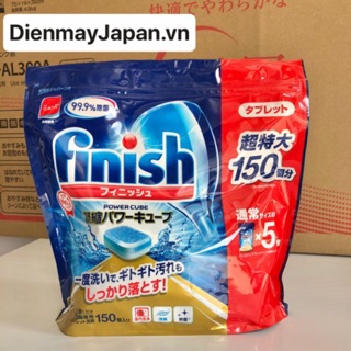 Viên rửa bát Finish 150 viên nhật bản mẫu mới 2021