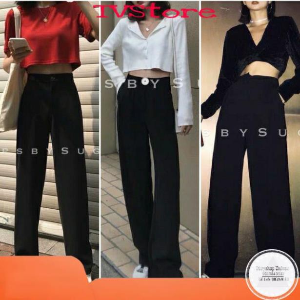 QUẦN CULOTTES PANT_CẠP CAO 2LY TÔN DÁN_M3100