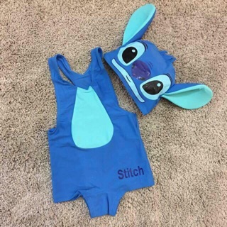 Freeship 99k TQ_Bộ bơi hình con stitch