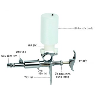 Xi lanh tự động inox 5cc
