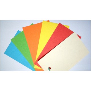 Giấy bìa màu A4 sần vân - 160gsm - 100 tờ/xấp