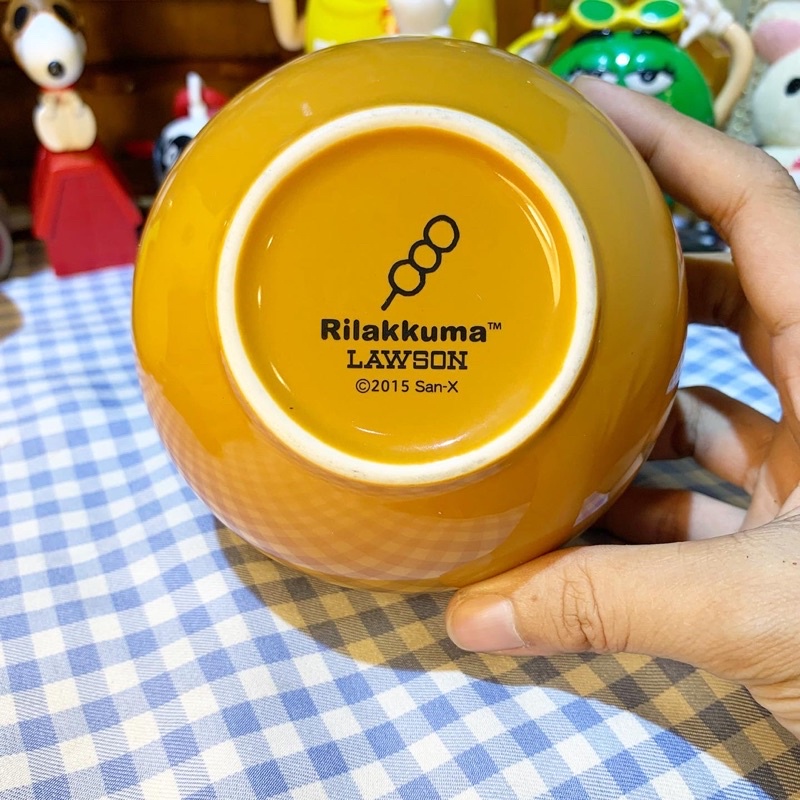 Tô gấu Rilakkuma rila chính hãng sanx gốm sứ hoạt hình dễ thương phong cách Nhật bản