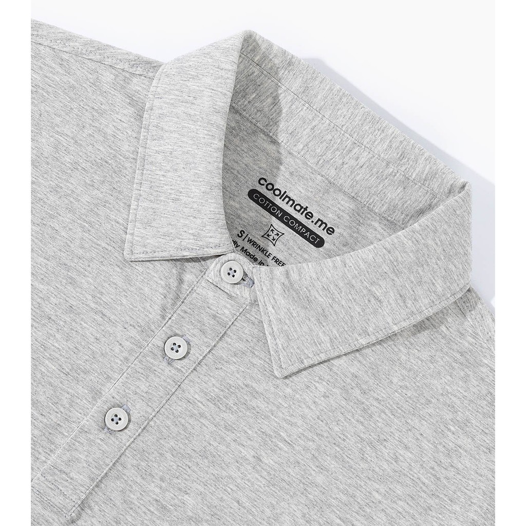 OUTLET - Áo Polo nam Cotton Compact Prime-Everyday mặc là mát thương hiệu Coolmate