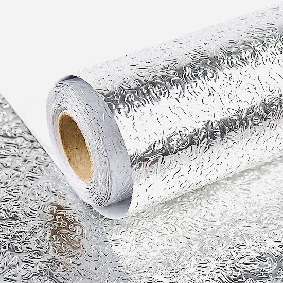  CUỘN GIẤY BẠC DÁN BẾP CÁCH NHIỆT CHỐNG THẤM 0.6*3M