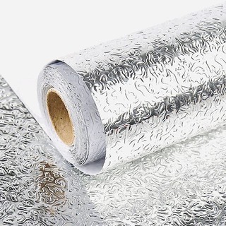  CUỘN GIẤY BẠC DÁN BẾP CÁCH NHIỆT CHỐNG THẤM 0.6*3M