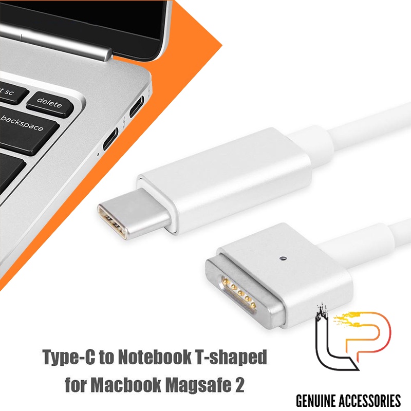 Cáp Chuyển Đổi Type-C Sang Magsafe 2 Cho Macbook 45w 60w 85w - Dây sạc Magsafe 2