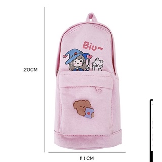 TÚI ĐỰNG BÚT SIZE LỚN - CÔ BÉ dễ thương
