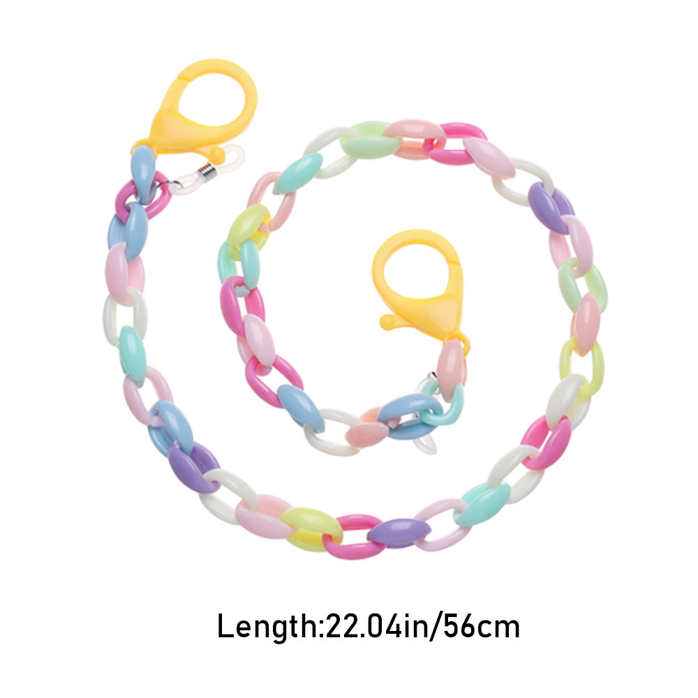 Dây Đeo Kính Chất Liệu Acrylic Chống Trượt Màu Sắc Ngẫu Nhiên