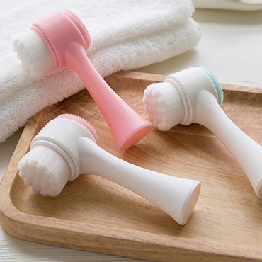 Cọ rửa mặt Hàn Quốc 2 mặt loại bỏ bụi bẩn, bã nhờn
