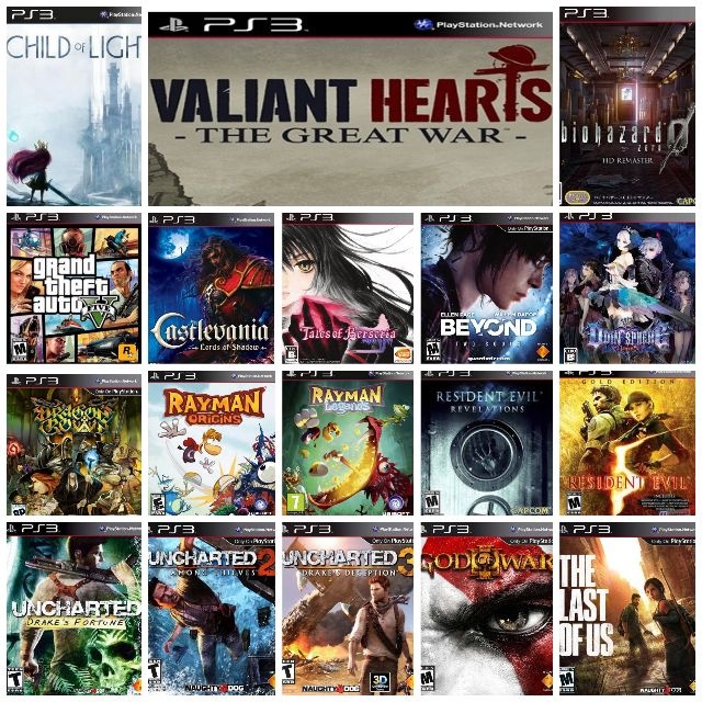 Ổ cứng 500GB HDD cài game PS3 theo yêu cầu full ổ từ 30-50 game
