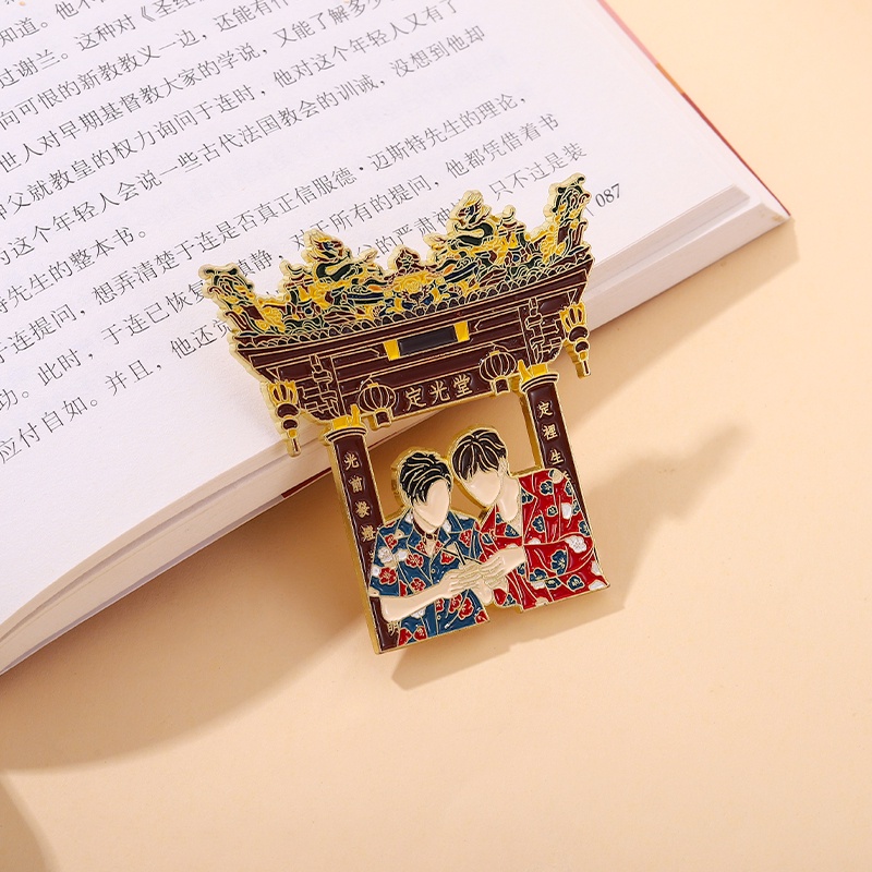 Ghim cài áo QIHE JEWELRY hình hoạt hình đáng yêu độc lạ