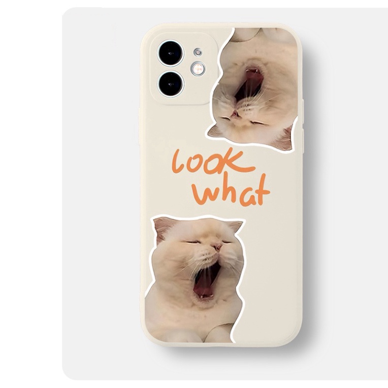 Ốp lưng iphone 7+/8 plus, X, XSMAX, 11, 12, 12, 13 PROMAX MÈO TINH NGHỊCH