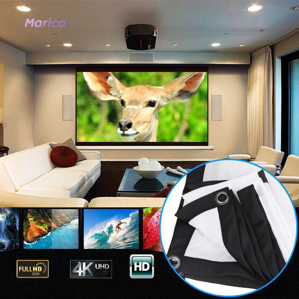 Màn Hình Máy Chiếu Treo Tường Marico 3d Hd