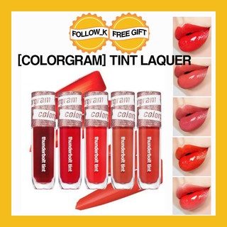 Vẻ Đẹp Đích Thực [colorgram]Thunderbolt lip tint laquer 5 màu phim truyền hình Hàn Quốc son môi