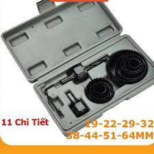 Bộ 11 chi tiết mũi khoan khoét gỗ ,thạch cao _mũi khoan