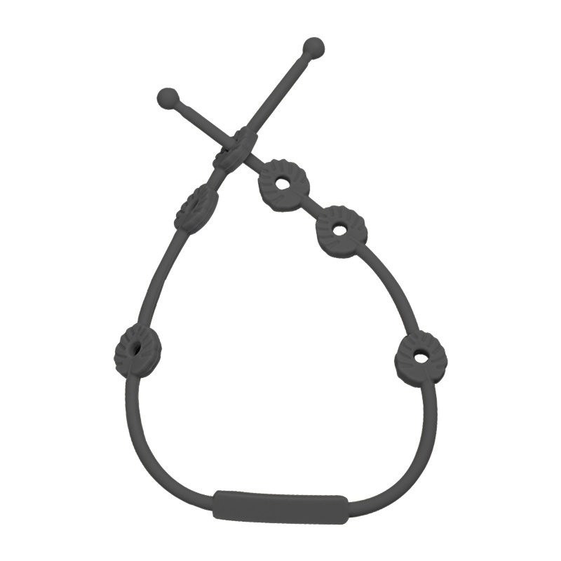 Dây Đeo Núm Ti Giả Bằng Silicone Chống Rơi An Toàn Dành Cho Trẻ
