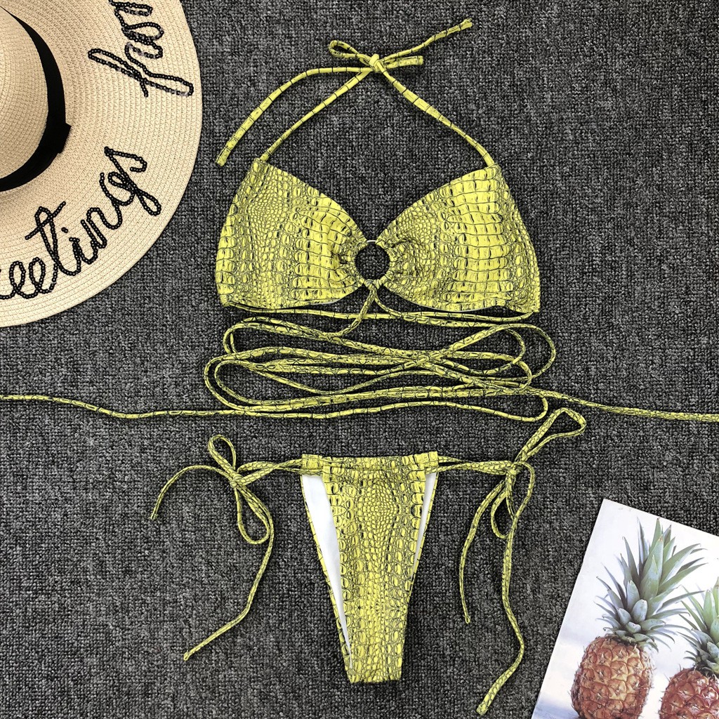 Bikini Nữ In Da Rắn Có Đệm Nâng Ngực | BigBuy360 - bigbuy360.vn