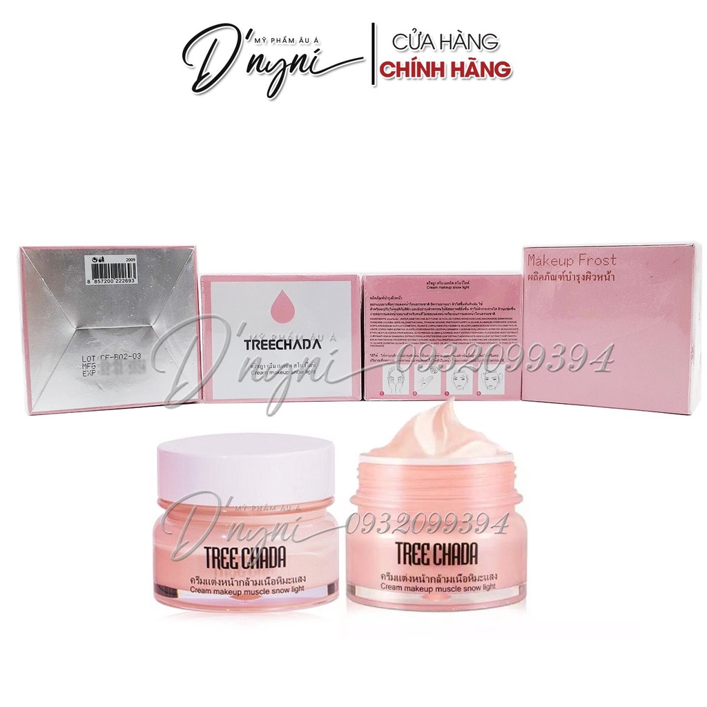 KEM TRANG ĐIỂM MA THUẬT TREE CHADA CREAM MAKEUP MUSCLE SNOW LIGHT 50ML