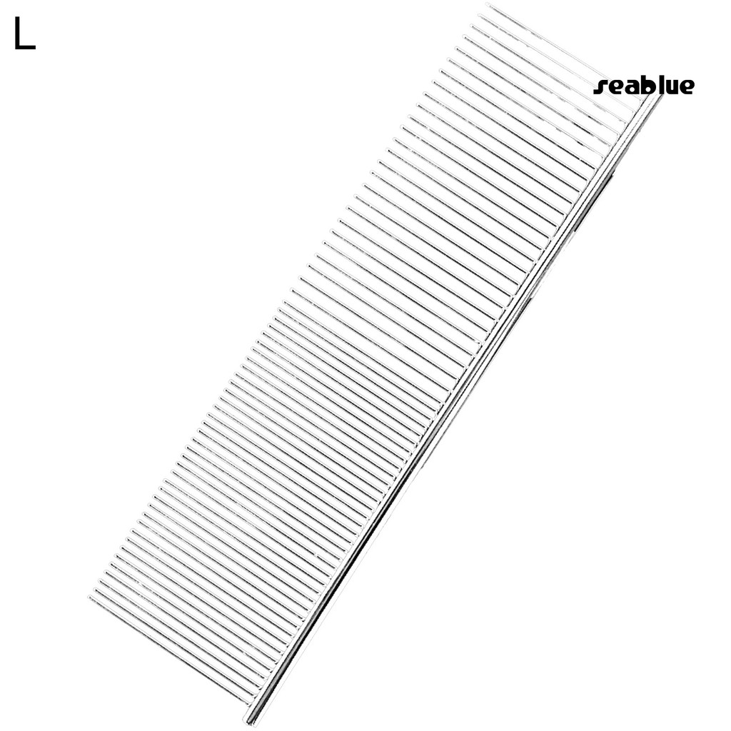 Lược Chải Lông Cho Thú Cưng 19cm Bằng Thép Không Gỉ