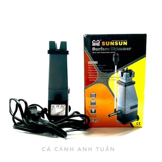 Lọc váng SunSun JY02 SunSun JY03 hút sạch bụi bẩn bề mặt nước cho bể cá cảnh