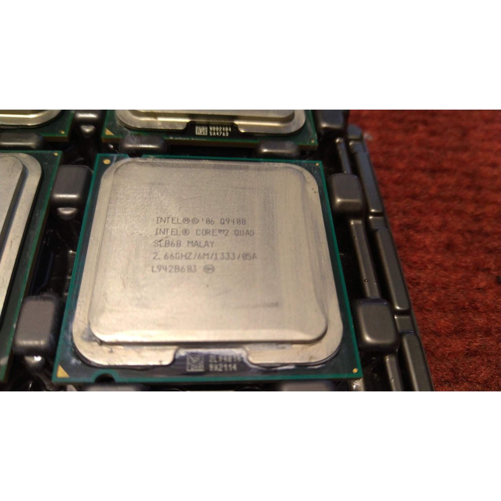 CPU Socket 775 Các dòng Q9550, Q9400,Q9300,Q8400,Q8300,Q8200,Q6600,E8400,E8500,E7500,E7300,E6700,E6600