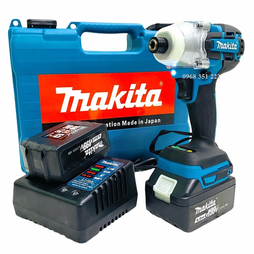Máy chuyên vít Makita động cơ không chổi than, tặng mũi bắn vít dewalt