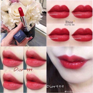 Son thỏi mini D.ior Rouge 999 Matte fullbox
