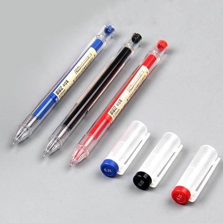 Bút gel mực nước Muji, bút mực đi nét ngòi 0.35mm nhiều màu dễ thương
