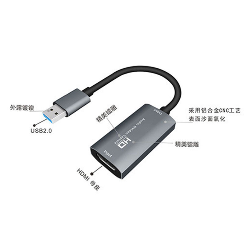Thẻ Ghi Hình Video Usb 3.0 Hd 4k 60fps | BigBuy360 - bigbuy360.vn