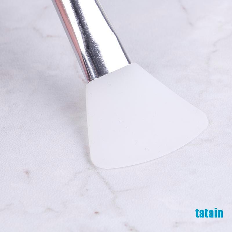 [Hàng mới về] Cọ trang điểm đầu phẳng bằng silicone tiện dụng