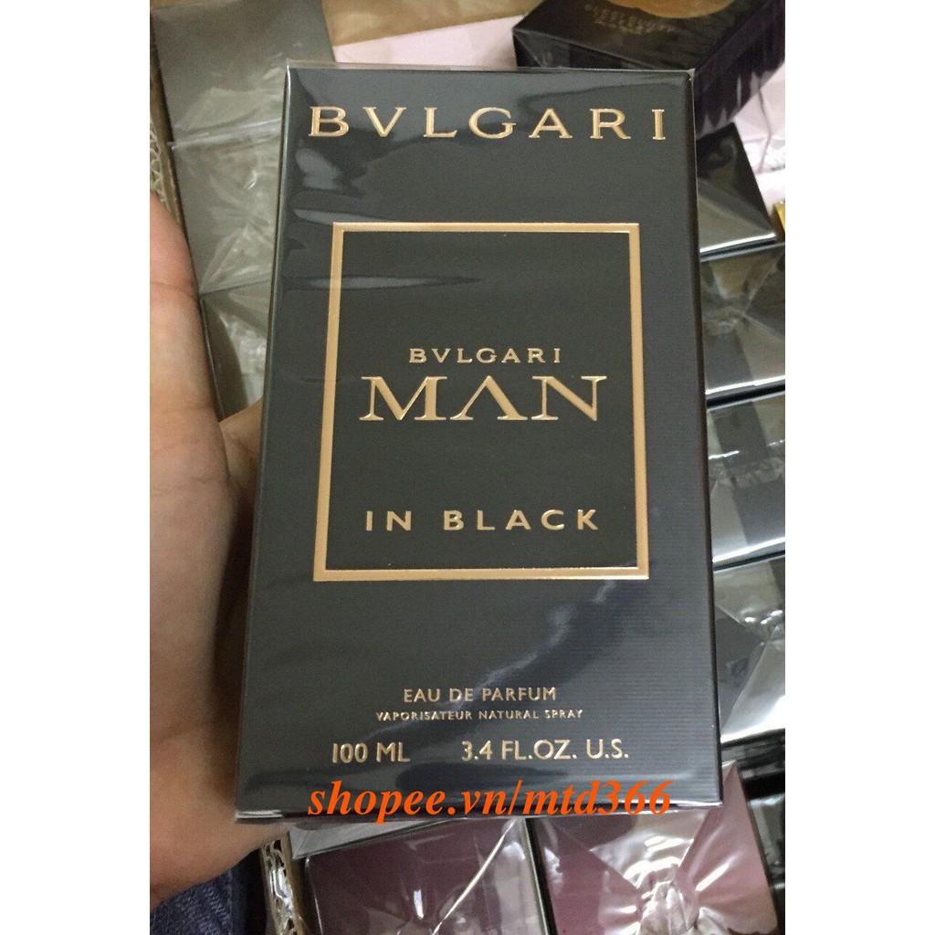 Nước Hoa Nam 5Ml Bvlgari Man In Black.