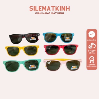 KÍNH MÁT DÀNH CHO EM BÉ - GỌNG KÍNH DẺO SIÊU BỀN - TRÒNG KÍNH POLAROID PHÂN CỰC BẢO VỆ MẮT TUYỆT ĐỐI